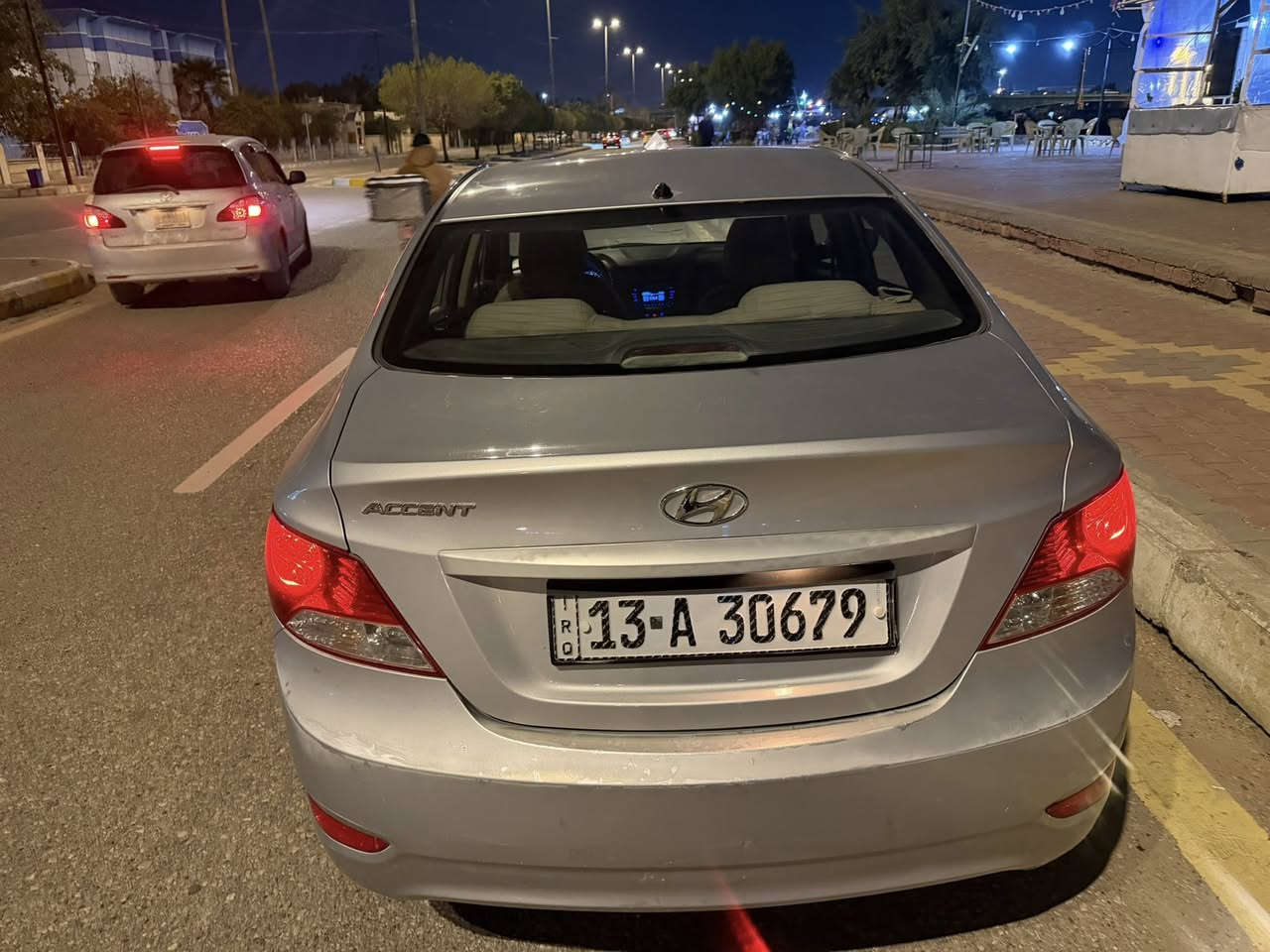 اكسنت خليجي ٢٠١٧
اكسنت ١٧ خليجي مكفوله 
سياره جاهزه الحمدالله 
مكينة اربعه سلندر 1400 
السعر : 92$ وبيها مجال قليل
االتواصل : ***********
