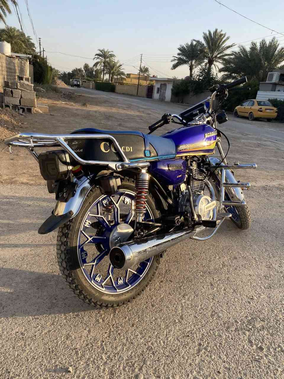 سلام عليكم دراجه إيراني خير من الله شلعه و معدل فول كفاله عامه أوراق كامله و أصوليه بصمه عدد 2 و سويج 2 موديل 2024 ماماشيه زيرو السعر خاص العنوان المدائن سلمان باك 
رقم ***********
