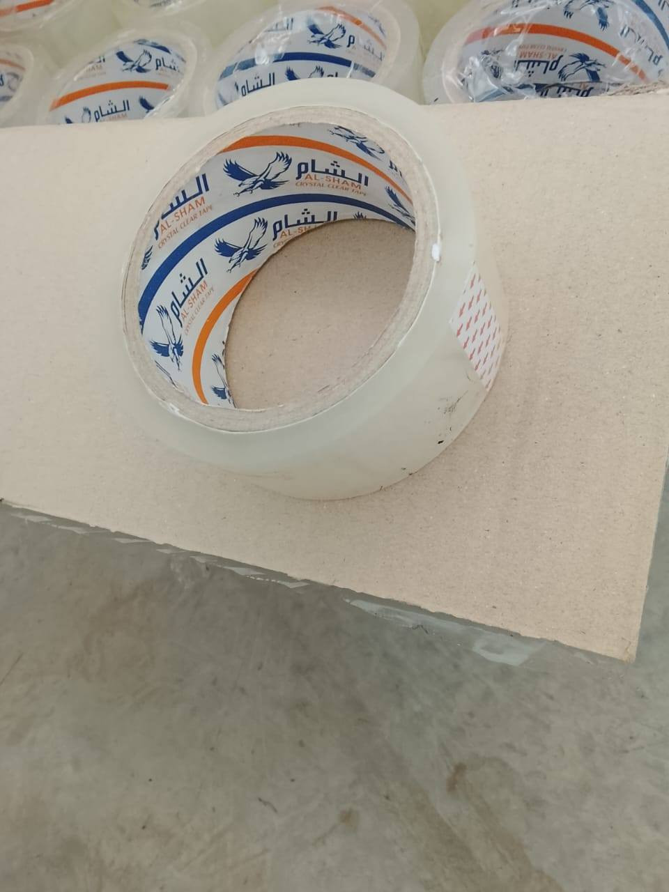 🔹 متوفر شريط لاصق صناعي عالي الجودة 🔹
✔️ لاصق قوي وثابت
✔️ مناسب للكرتون، التغليف، المخازن، المعامل
✔️ نوعية ممتازة ما بتفك بسهولة
✔️ أسعار جملة منافسة جداً
***********
