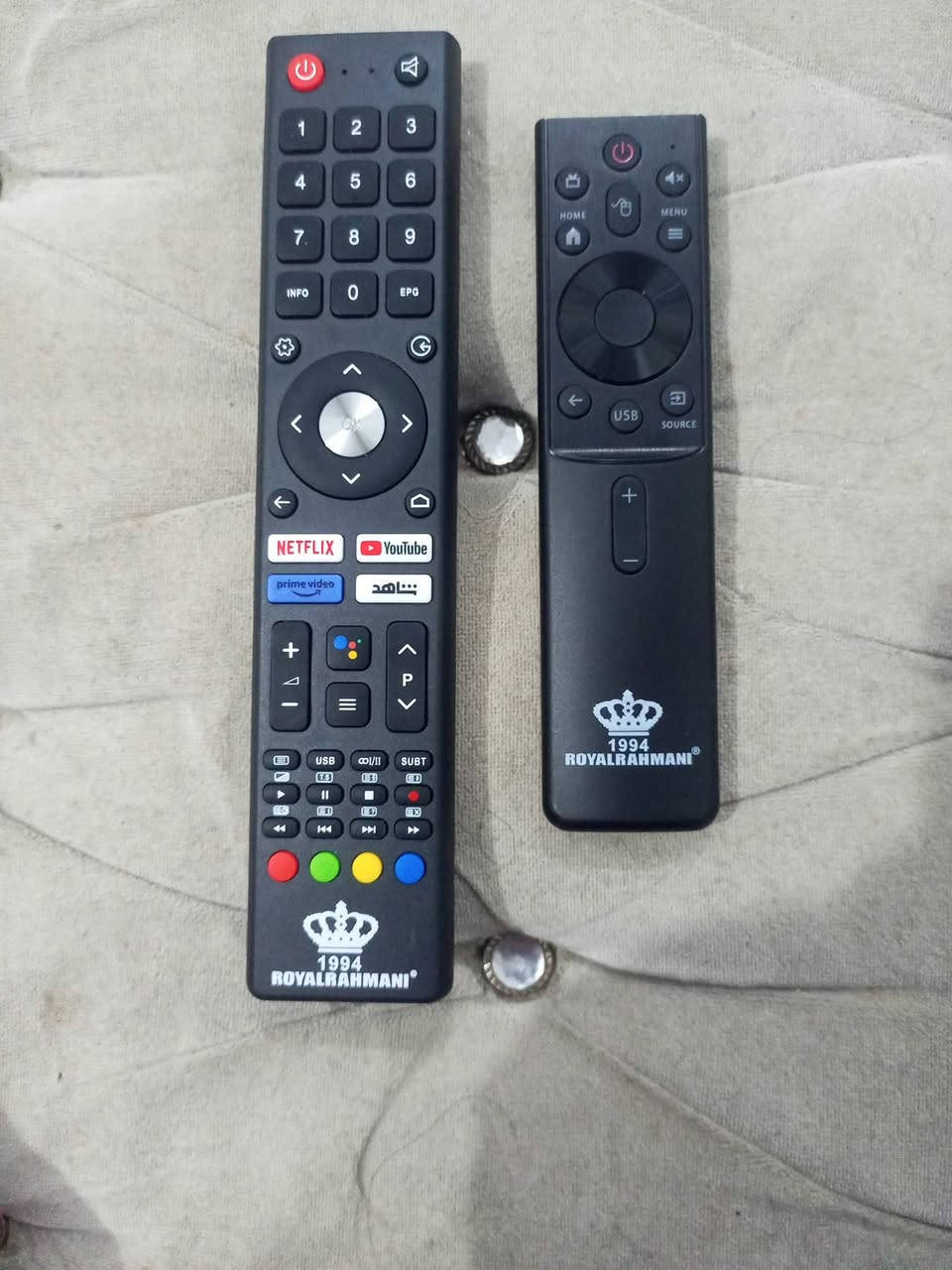 السلام عليكم
عندي شاشه جديد بل كارتون مستخدم يوم واحد. رويال الرحماني 43 فول اج دي. 

مكاني  نجف.  ***********
الا سعره. 290 وبيه مجال
