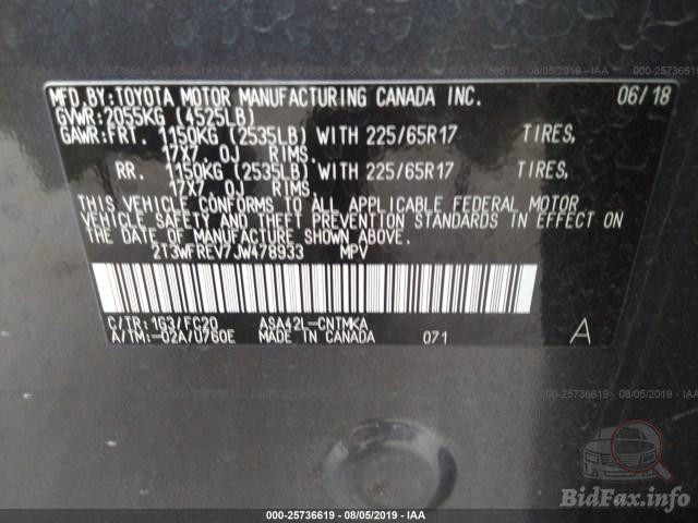 السلام عليكم،

تويوتا راف 4 (RAV4) للبيع موديل 2018 نوع (XLE) اللون نفطي، رقم أربيل وباسمي

حادث مبين بالصور، بدون داخل، جميع الايرباكات سليمة، سيارة جاهزة من كل النواحي.

شوية من البوند صبغ، نصف صندوق صبغ، بارد فقط جزء من الجاملغ الامامي صفحة النفر.

الرقم جديد 

4 اطارات جديدة

البطارية جديدة

اخر هزة سويتها طلعت 93 %.

السعر 172 وبيها مجال قليل


**إذا كنت صاحب هذا الإعلان وتريد حذفه لأي سبب، رجاءا أرسل رسالة إلى الدعم الفني**