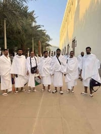 شركه قافله الخير للحج والعمره  حمله المتعهد الحاج سيف العجياوي ان شاء ...