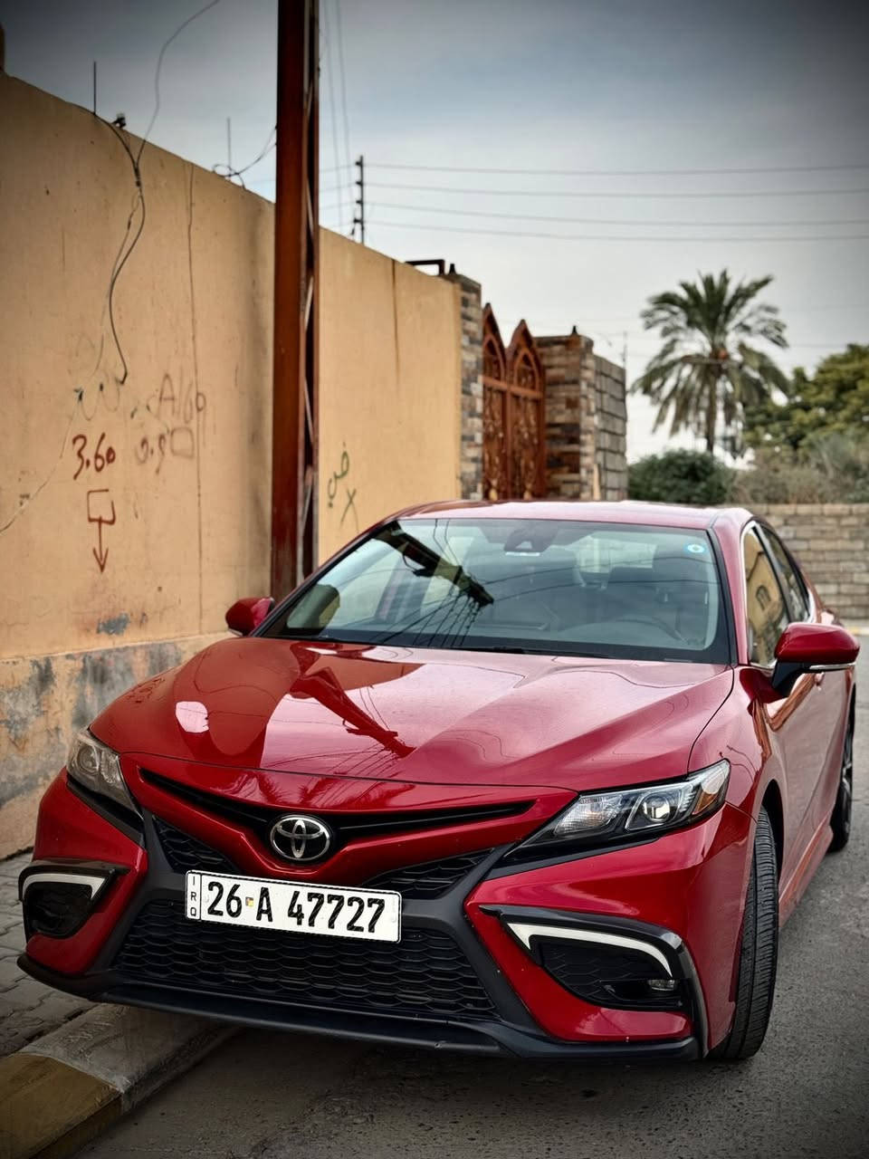 السلام عليكم للبيع بسعر 205 وبيها مجال اعتذر عن الوعده والاقساط 
للبيع كامري 2023  SE ماشيه 40 
وارد امريكي (كلين) قطره صبغ مبيها 
البجم كامل مغلف بيبي ايف درجه 75 
رقم صلاح الدين  دولي بسمي شرط تحويل 
***********
