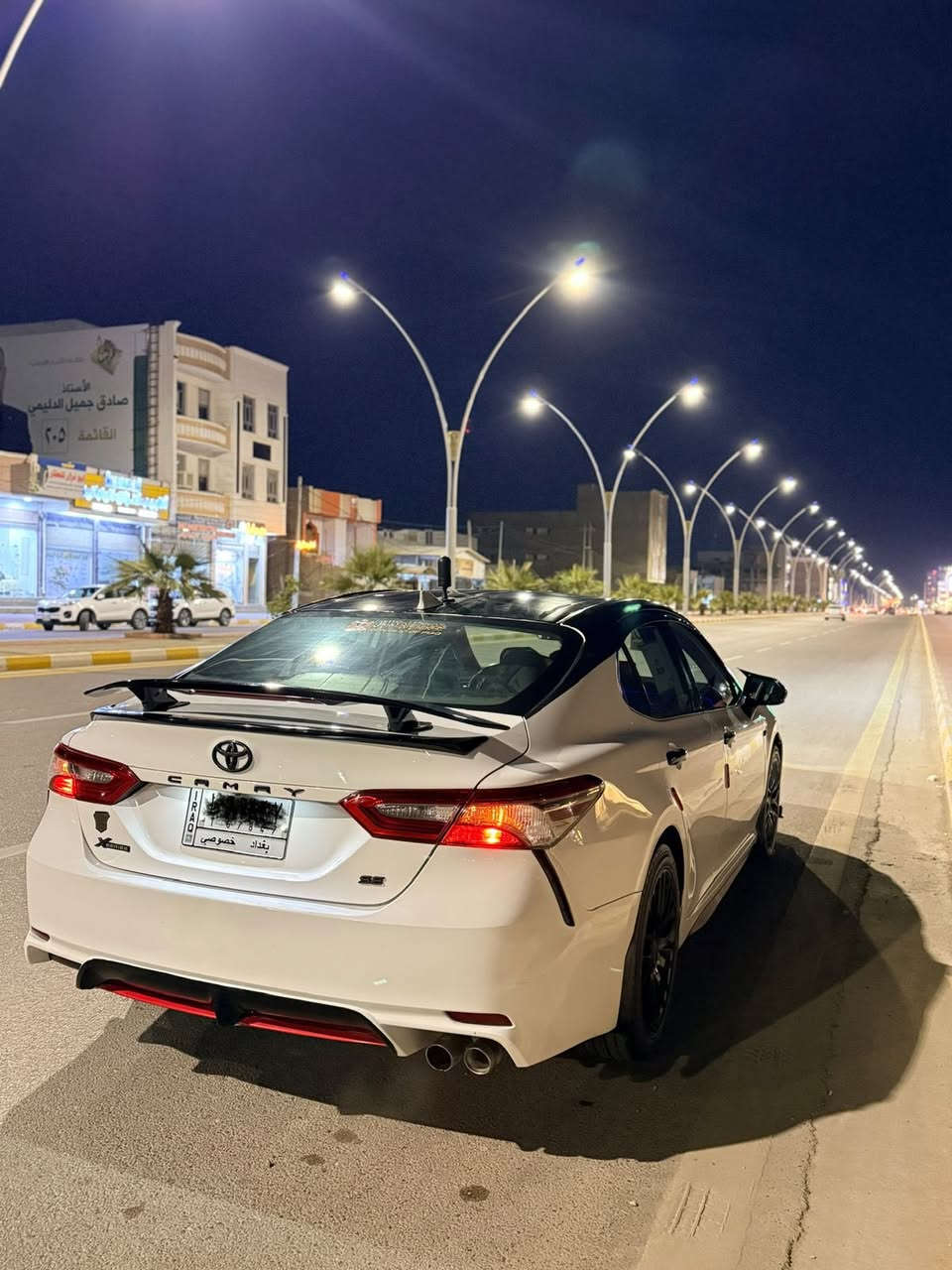 كامري 2019 SE
لون ابيض 
وارد امريكي بدون ضررر مكفوله
فقط دعاميه اماميه وبيه بارد قليل بلباب 
صور ضرر مرفوقه 
سياره جديده جاهزه مال جناي 
الف مذب عليها 
مرتبه وجاهزه 
داخل مدوشم كله كنتاره احمر 
كت رياضي 
تخم تاير 
قماره مغلفه اسود لامع 
سياره مصروف عليها خير من الله
ويل بلاد بلاك 
سياره مال جناي 
كير مكينه كفاله شرط 
مواصفات معروفه se
رادار وكشن كهرباء كشنات جلد
رقم بغداد تحويل مباشر
السعر 190 وبيها مجال
عنوان انبار رمادي 
الاستفسار ***********
