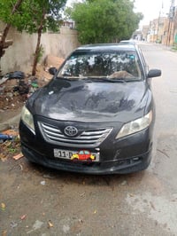 شباب كامري موديل 2007حادث جاملق خلفي سياره مصبوغه جماليه لاشاصي ولالغد...