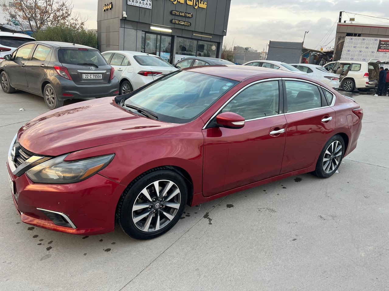 Nissan Altima 2017 SL
نيسان التيما موديل 2017 مواصفات SL 
4 سلندر حجم 2500  كير و محرك بشرط 
 بصمه / كشن جلد و كهرباء و هيتر / بصمه ابواب / رادار أمامي خلفي / شغال عن بعد / كامره / شاشه ايباد / تخم تاير جديد/ صدر جديد 
حادثها جاملغ خلفي جهه السايق مع الدعاميه 
و بيها تعديل بارد جاملغ امامي جهه السكن 
سياره جاهزه بدون مصرف 
سنويه و هزه جديده بأسمي شرط التحويل 
السعر 107$ 
مكان السياره أربيل


**إذا كنت صاحب هذا الإعلان وتريد حذفه لأي سبب، رجاءا أرسل رسالة إلى الدعم الفني**