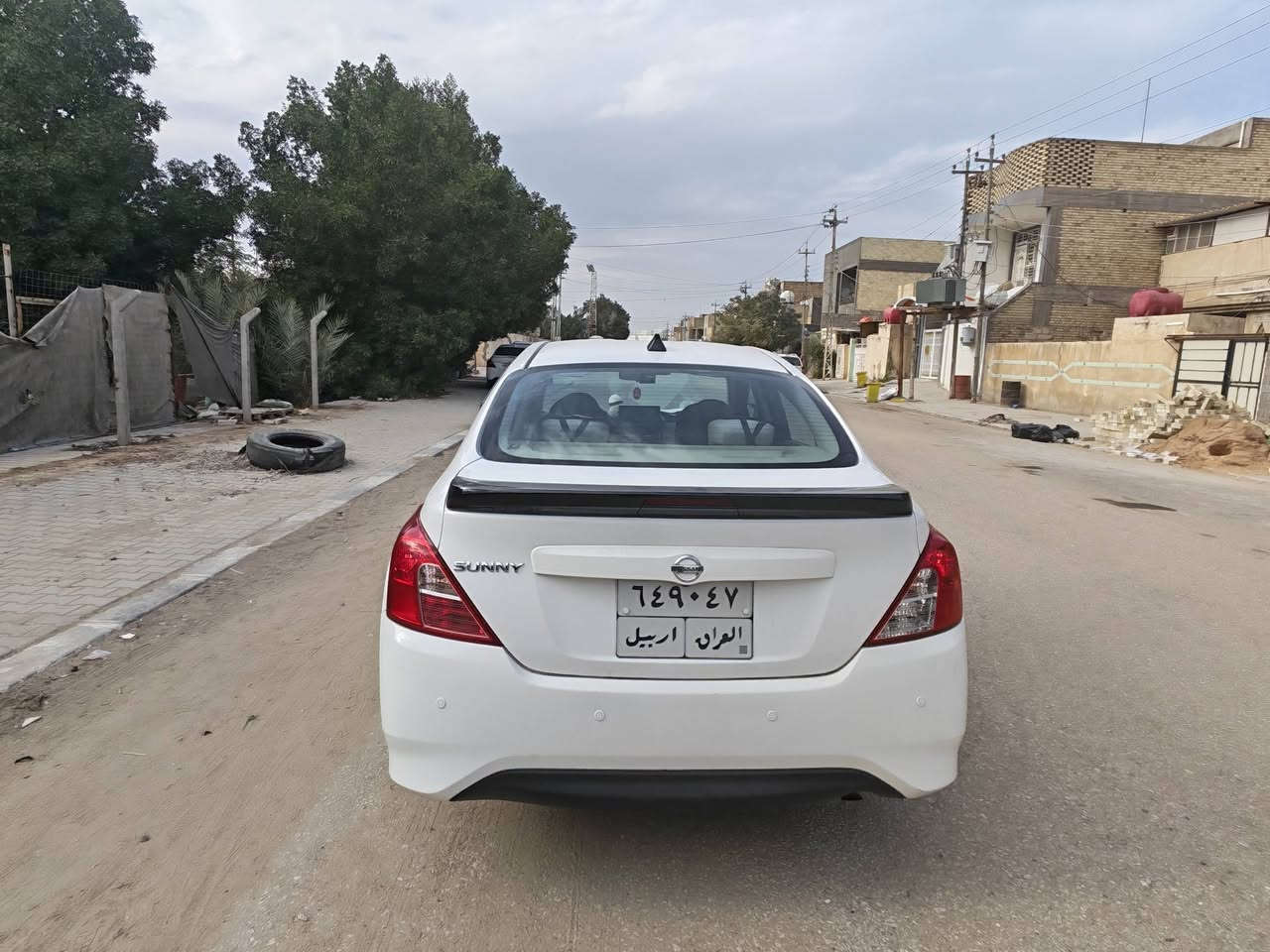 نيسان صني 2021 مكفوله من كلشي فقط الباب الخلفي طخه خفيفه ب105 للاستفسار ***********
