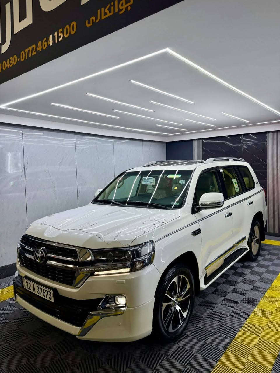 لاندكروز 2021
ساز ماشيه 51 الف 
البدي مثل ما موضح بالسونار 
مكينه 8 سلندر 
سعرها 525 وبيها مجال 

مكان السياره بصره _ الدير 
رقم الهاتف ***********
