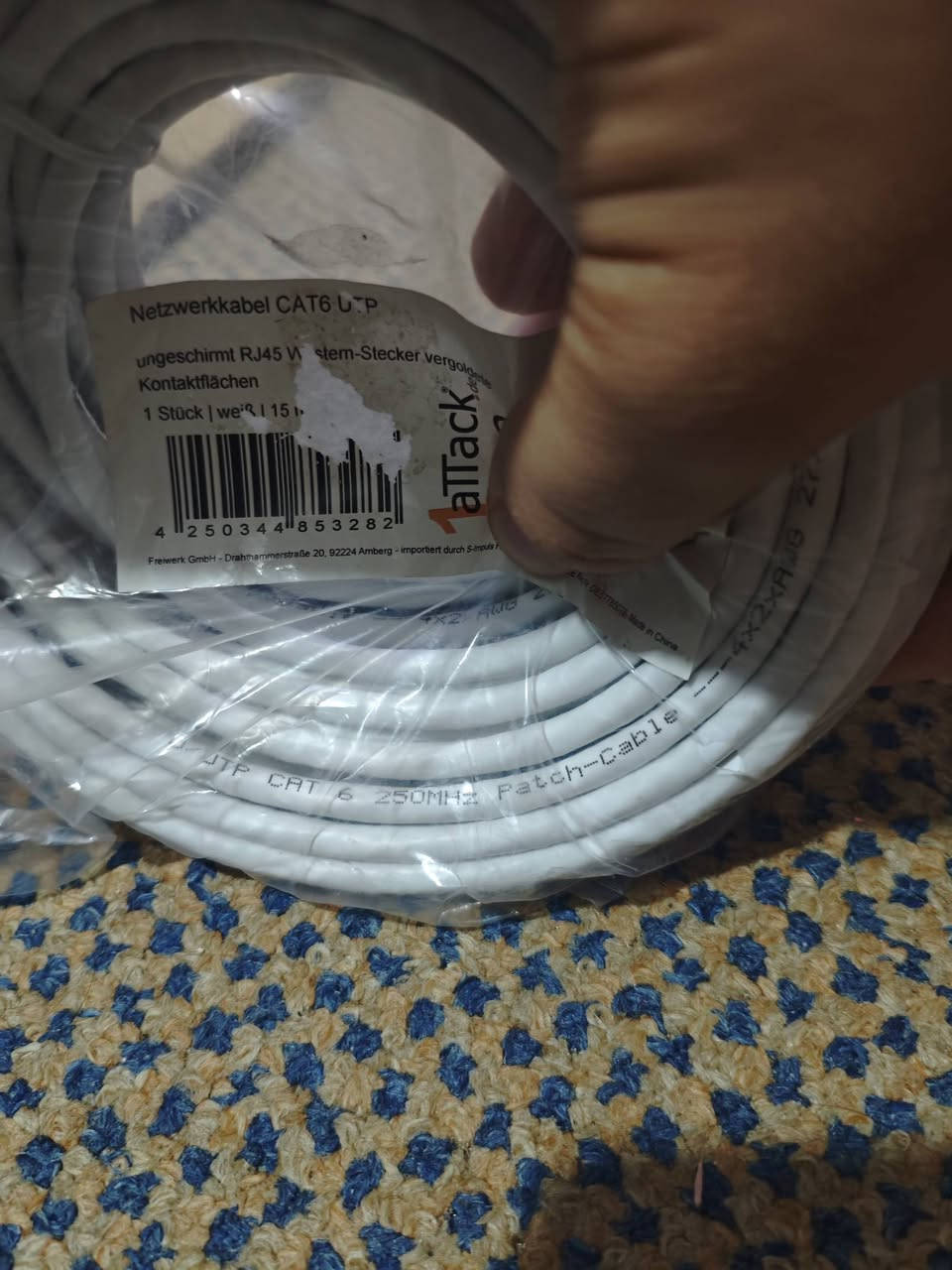 كيبل lan مال نت طوله 15متر كات6
للتواصل يرجى مراسلتي على الماسنجر او على الواتساب ***********
