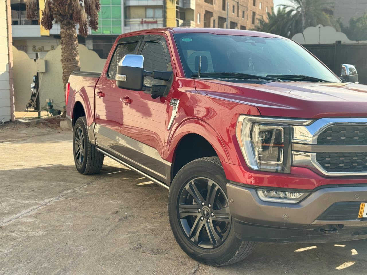 السلام عليكم فورد F150  مديل 2023فول مواصفات عدا الفتحه مكفوله كفاله عامه عدا قطعه على كد اليد بلباب الخلفي بارد والباقي كفاله  وهواي مواصفات مكانها كربلاء  هزه سنويه ترقيم كله جديد وبأسمي تحويل او وكاله السعر 435 وقابل للتفاوض واذا مراوس ماكو مشكله للتواصل *********** واتساب
او اتصال ***********
