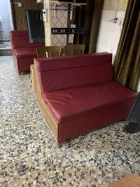 قنفات للبيع الخشب عدد اربعه الوحدة ب 35 الف تفصال  والقنفات الجلد عدد ...