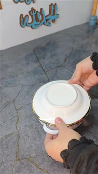 قدور مينا • ثلاثي • غطاء زجاج