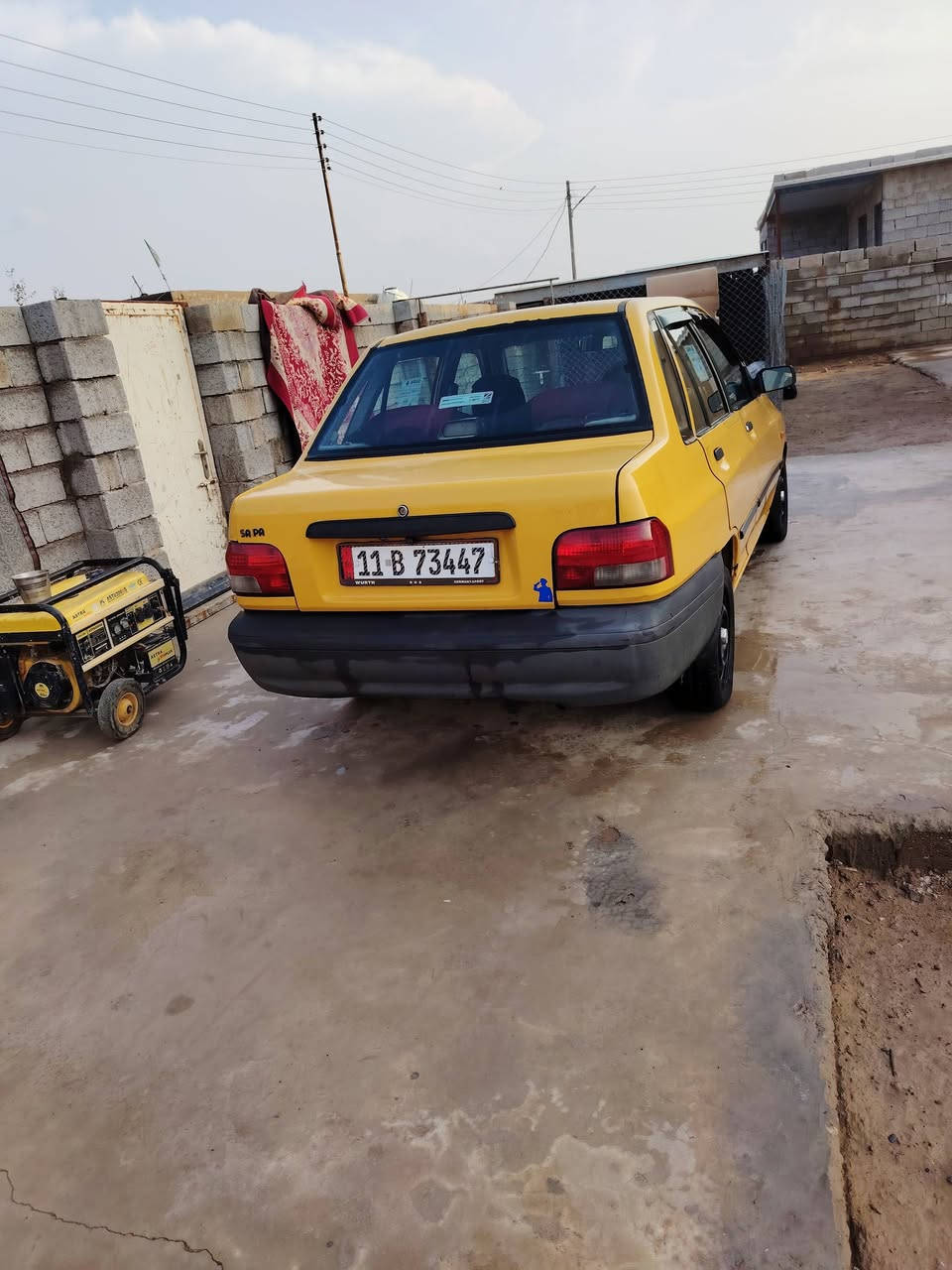 سلام عليكم البيع سايبا 2012 سياره نضيفه شواصي مكفولة مكينه جديده سياره ماء بيها أي نقص سدر نص عمر رقم نكليزي بسمي تحويل ثاني يوم مصفره هيه وقرامات بيها شخطين محلات فقط العنوان بغداد تقاطع النهروان سعرها 31 رقم ***********
