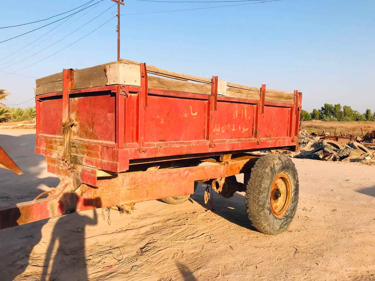 السلام عليكم للبيع عربانه اسكندرية جاهزه فول باب ونج وصونده وتخم تاير ودبل شاصي مكاني كربلاء السعر (( مليون و 100 )) الاستفسار ***********
