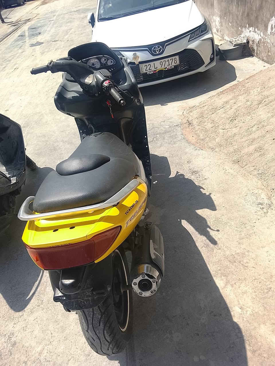 سلام عليكم دراجه تي ماكس 7 الدراجه ابيع كوم حديد اتكفل سرقه وحلال وحرام بجمهه موجود كهربائيات الكل شغاله السعر 950وبيها مجال قليل مكان بغداد الحبيبيه ه‍ ***********
