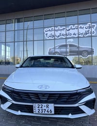 هونداي النترا  وارد امريكي موديل 2024 لون ابيض * ترقيم ودخول جديد اربي...