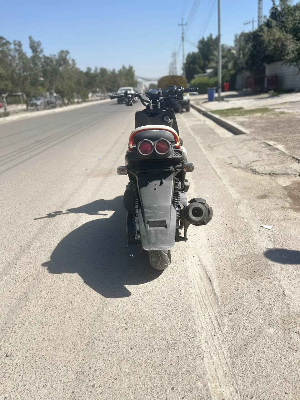 السلام عليكم دراجه سكنس جبلي بالقران صالي 5 ايام منزله رمبه مكفوله مكفوله مكفوله من كلشي الدراجه خير من الله شلعه ومعدل مكاني بغداد حي الجهاد. للمراوسه pcx او للبيع رقمي*********** واتساب فقط اوراقه موجوده
