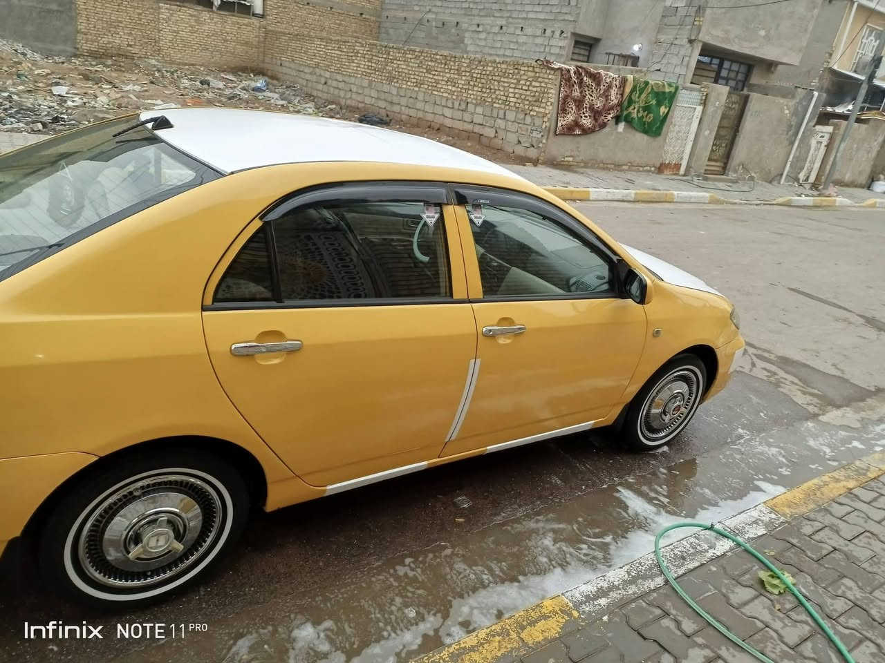 من رخصه الادمن بيوايدي ١١ للبيع مصبوغه عام جمالية مصفرة هيئه ومرور والسعر ٥٢ 
بغداد سويب الرقم ***********
