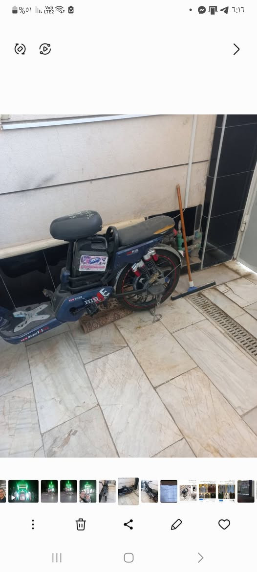 بايسكل شحن للبيع بدون بطاريات السغر ٨٠ موجود كربلاء حي الحر ***********
