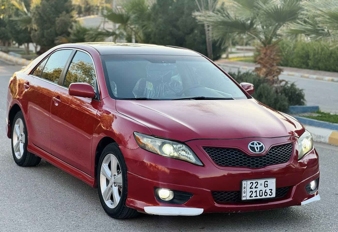 السلام عليكم اخوان
كامري امريكي 2010 SE
#السعر97$ 
#للاستفسار*********** 
سياره بيه 3 قطع بدون قطرة دواخل 
 وصورة سونار مرفق
ويا صورة السياره
كير ومحرك ابشرط 
حجم محرك 2400
مواصفاته 
شاشه ايباد
كامره 
تحكم استيرن
تثبيت سرعه 
كوشنات كهرباء
كير اوتو + طرح
تبريد تدفئه ابشرط 
حداديه ابشرط تخم تايرات جديد
رقم اربيل جديد 
سياره بسمي 
رقم و سنويه جديده لحد 2028
شرط تحويل او غرامه
مكان سياره ديالى خانقين
