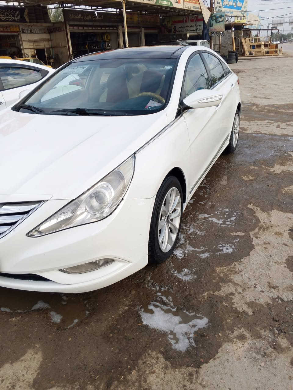 سونات 11 خليجي بنرامه فول مواصفات تبريد قطعتين وتحكمات وباقي المواصفات المعروفه بيه  صبغ بهلا الجملغ الخلفي وبارد بل جملغ امامي 110   ***********4
