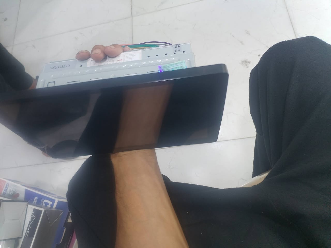 سلام عليكم يوجد في امزون مرتضئ شاشات جوكر على جميع السيارات السعر 35وبيهة مجال *********** تواصل واتساب امزون مرتضئ واسط نعمانية

