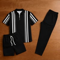 تراك قطن ليكرا • ٣ قطع • مقاسات M-XXXL