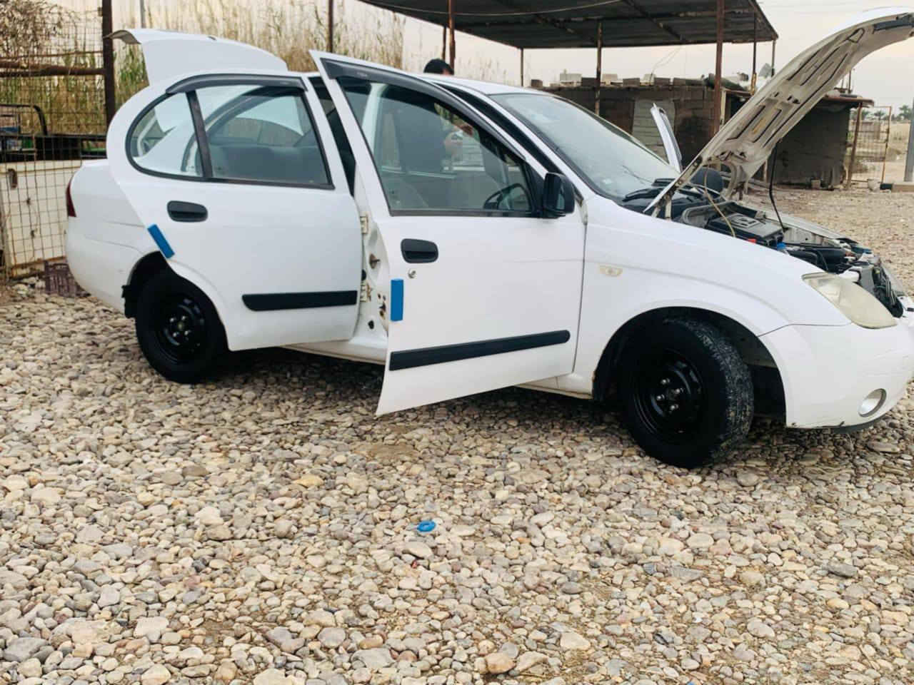 السلام عليكم 
تايبا 2013
محرك 1600مكفول 
كير مكفول 
تبريد فقط الراديتر وجايبه عندي ماشاده 
صبغ قليل جدا بلاحزام 
رقم واسط سنويه مانافذه شرط التحويل 
بدون خياس 
تخم تاير جديد 
صدر جديد 
كهربائيات كله شغاله 
مابيها نقص ترايك وين ميعجبك 
***********
مكاني واسط الصويره طريق المطار
