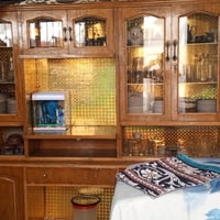 بوفية صاج • ٢ متر ونص • نظيفة