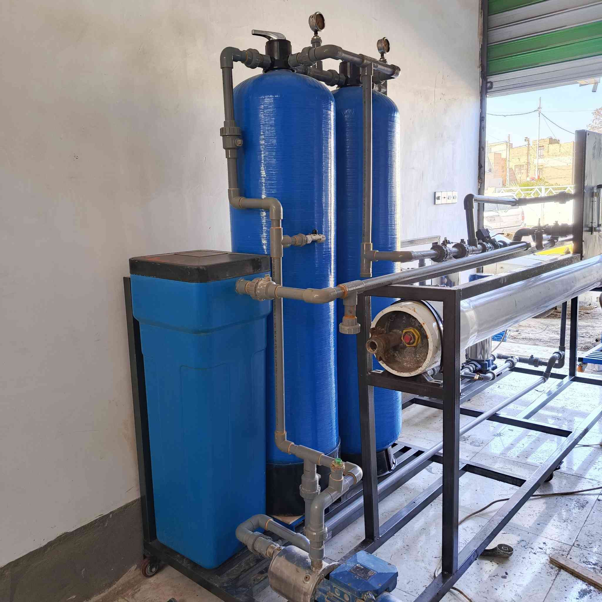 مركز الشهد لمعالجة المياه 
تتوفر منضومه مياه Ro سعة 2000 لتر في الساعه مضخات ايطالي حصرا ممبرينات درجه اولى جدد غير مستخدمات طك الكارتون خزانات عدد 2 سعة 5000 لتر تدريجه مع الكاربون جدد نقل وتنصيب وضمان 6 أشهر للاستفسار الاتصال على الارقام 
*********** ابو مهدي الناشي وات 
*********** ابو مهدي الناشي وات
