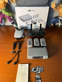Dji Mini se Combo  قطعه جديد طيران صفر  3 بطاريات وقاعده شحن اصليات  م...
