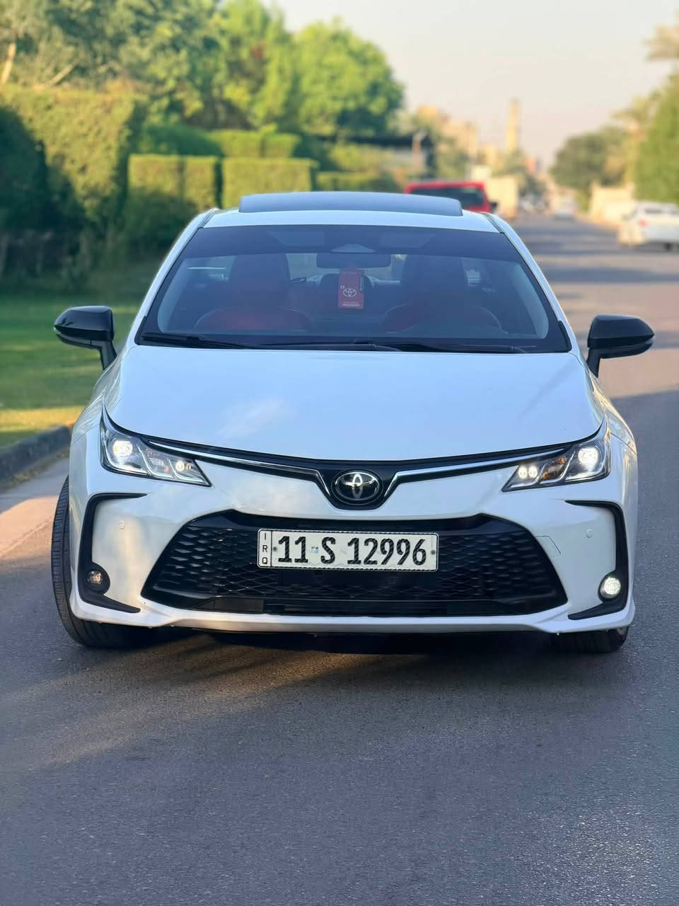 كورلا ⭕️هايبرد2025 شكل الخليجي   🔥فول للاخير ماشيه 22//الف رقم بغداد الإنكليزي
كشن كهرباء 
تحذير عند خروج عن المسار 
مثبت سرعة 
اكواب حار بارد 
قيادة ذاتية 
بريك ذاتي عند حاجة 
وضعيات قيادة 3
زر EV 
اوتو هولد 
هند بريك ذكي بصمة 
 فول تحكمات ستيرن 
شاشة كبيرة كار بلي +حاكية 
ويل كب تيوتا 
بك لايت لد اضواء زينون +كشافات زينون 
شاشة عدادات دجتل 
اشاير مري 
تبريد قطعتين 
زر اوتو لايت عالي 
اربع جام اوتو 
داخل جلد بلادي احمر 
أناره داخلية لد 
دخول ذكي بدون مفتاح 
ترحيب عند اقتراب 

مكان سياره بغداد حي الجامعه 

***********📞📞📞📞
