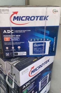 🔋الحل الامثل للطاقة هوا بطاريات مايكروتك Microtek  تيوبلر  بوصل ضمان س...