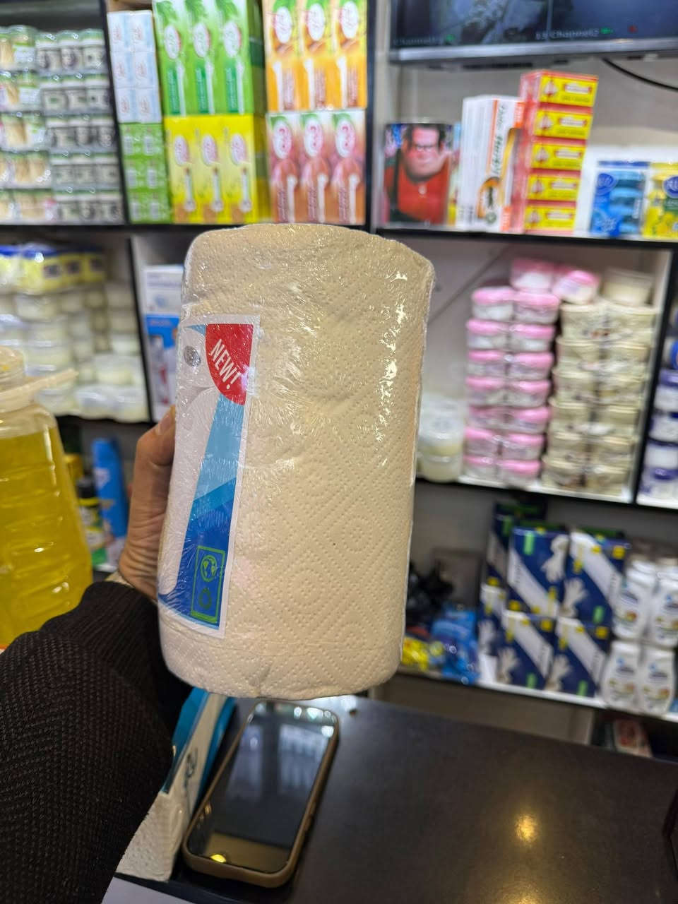 ارخص سعر على مستوى العراق 🔥🔥 
تم وصول رول مطبخ جامبو ماركة الاايطالي عدد 12
متوفر كميات كبيرة وباسعار مناسبة جداً 
المنشور موجه للتجار والموزعين واصحاب المخازن 
جملة الجملة لا نتعامل بالمفرد 
Kitchen tissue - facial tissue - table cloth
جميلة شارع حسينية الانصار فرع ميزان بغداد 
سيد احمد ***********
سيد ابراهيم ***********
#الاول_على_العراق
