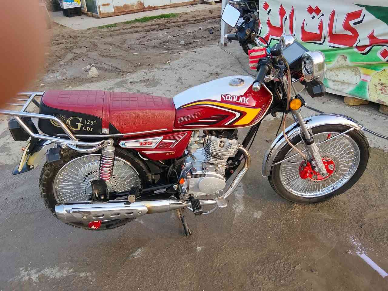 سلام عليكم دراجة  مديل 25 مكفوله من كلشي  بس شاشه لسعر 700بيه مجال
***********.  ***********
