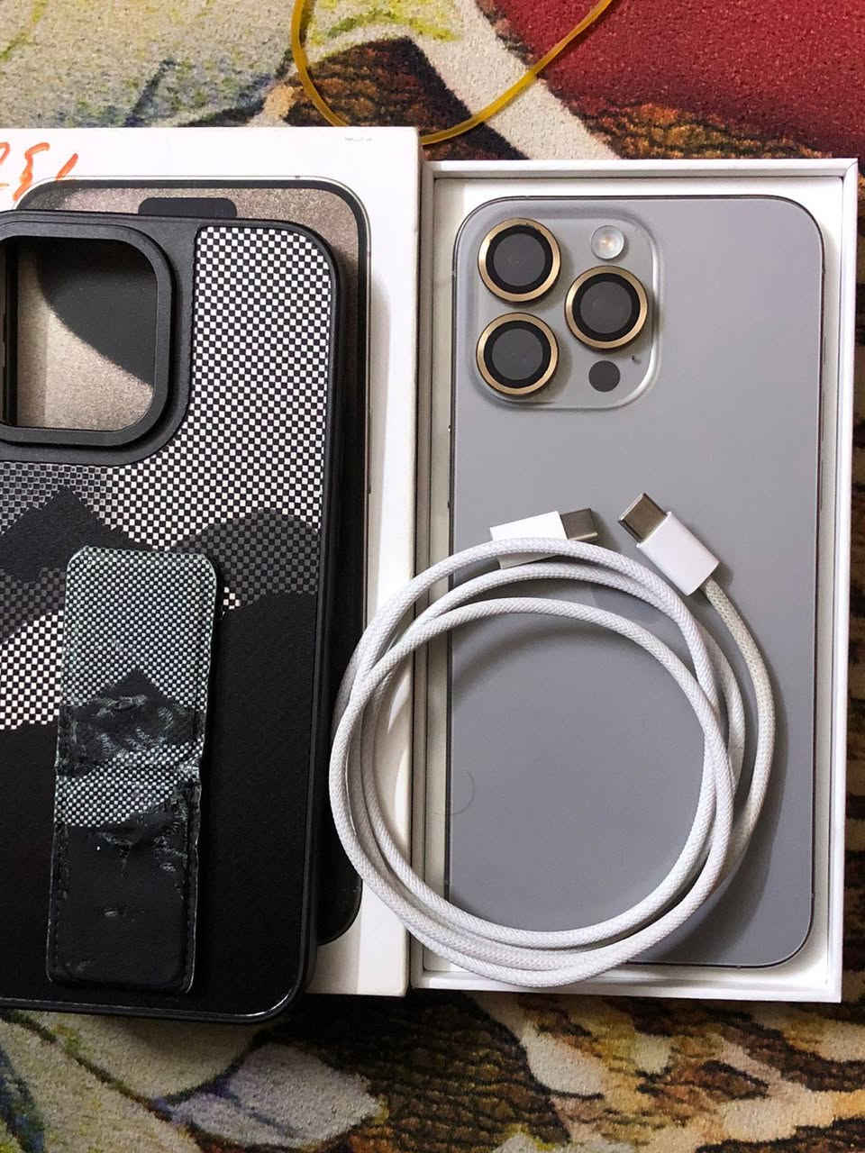 ماعجبك المنشوره اعبره ولتكسر بحلال غيرك 🤍
سلام عليكم ايفون 15 برو ماكس ماستر عربي شرق اوسط ذاكره 256 بطاريته 90 جهاز مكفول كفاله عامه وين ميعجبك افحصه  فيس ايدي سمكارت نت صوت كامرات كله مكفول شخط مابي نضيف انضف من صور سعره (مليون) نهايته قفله بدون عمله نهائيا اخوتي مكاني بغداد الشعب


**إذا كنت صاحب هذا الإعلان وتريد حذفه لأي سبب، رجاءا أرسل رسالة إلى الدعم الفني**