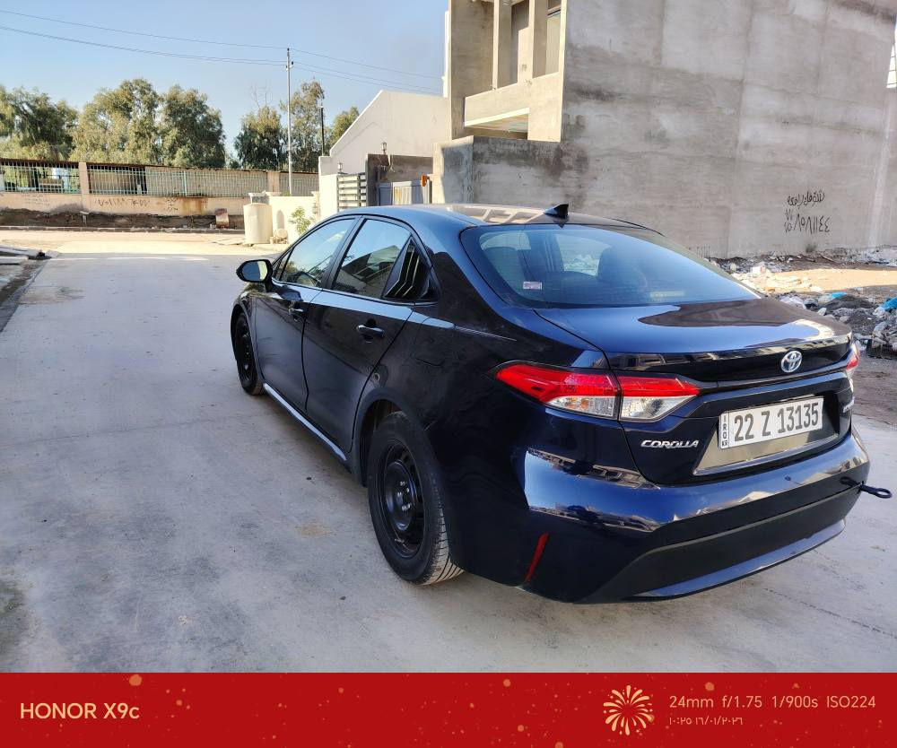 كرولا هايبرد ياباني 2022
محرك حجم  18 هايبرد
ماشية ٣٨ الف ميل
تسجيل اول مرة
سيارة اقتصادية الى اخر درجة
كير محرك البطارية شرط
تايراتها جديدة
سيارة بدون مصرف
شاشة كاميره تحكمات استيرن تثبيت سرعة مانع انزلاق بعد هوايت مواصفات
بصمة
رادارات امامي جاني خلفي
ضررها بونيد وربع جاملغ شاصي رصعة بيها لا صبغ ولا تعديل
سعر ١٣٨
شرط التحويل والقانونيات
*********** كركوك, العراق
