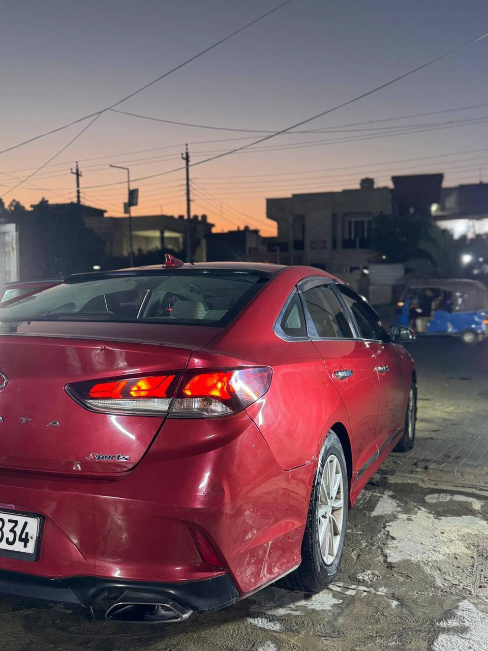 سلام عليكم سوناته 2018للبيع بيع مستعجل السعر 105مكينه جديده شادله قبل شهرين حادثه موضح بل صوره العنوان بغداد حي العلام الرقم ***********
