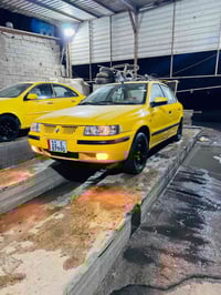 شباب سمند موديل 12 كرستال اصل سياره جديده مكينه كير صدر تبريد تخم تاير...