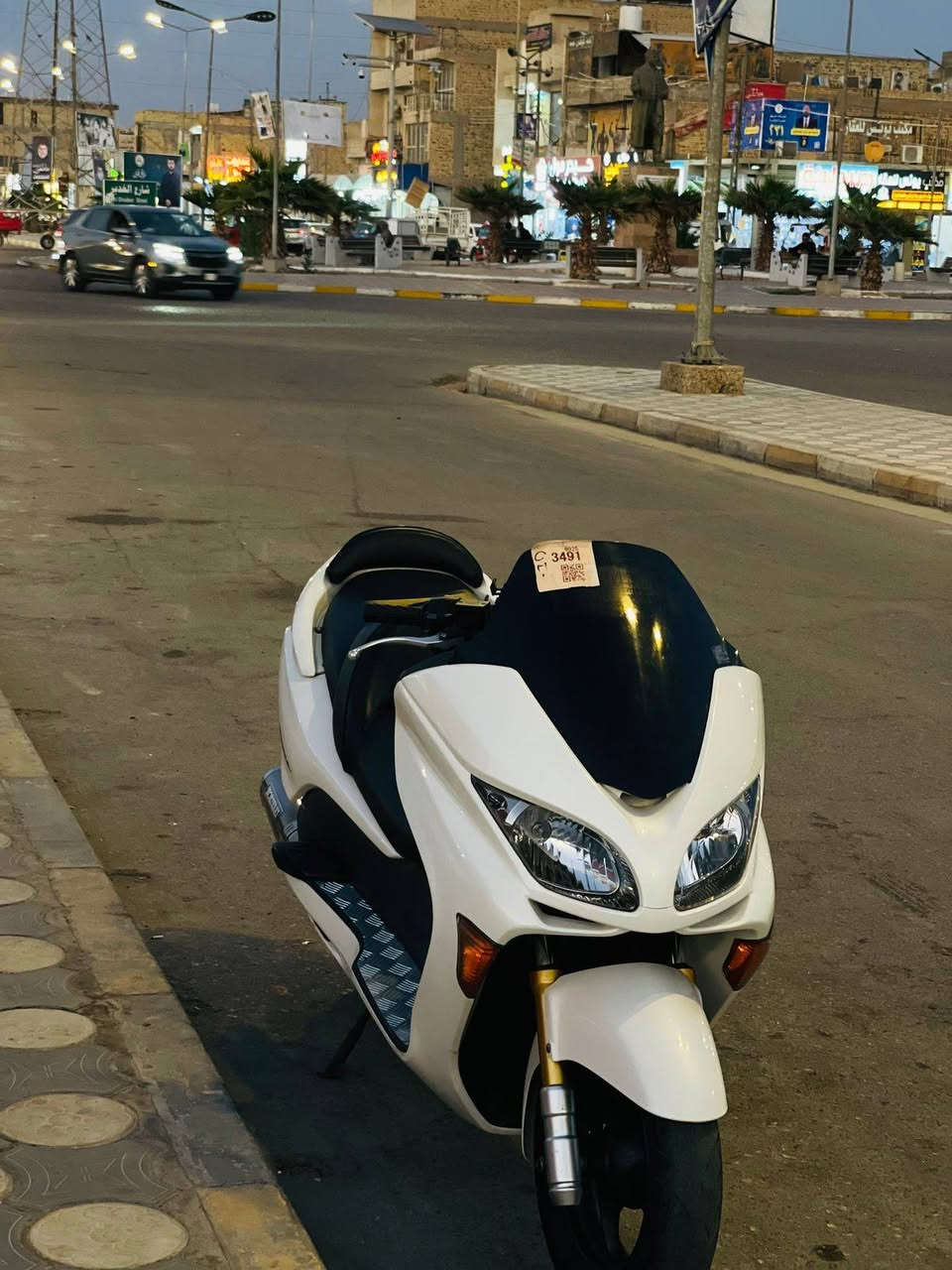 ‏السلام عليكم فورزه صفر تسعة كرستال أربعة تحويلات سبورت عادي ورياضي أوتوماتيك دراجة جديدة أخذتها.رمبه واحد 10 سماعات شغالة عدة كاملة مالتها اصلية دراجة ما ينقصها اي شي  كامله مسويله ادامه كامله
دراجة نظيفة كلش لايت ثلجي لايت الأصلي موجود دراجة ما ناقصة أي شي جيب وياك أي مصلح يفحص كفراته بلاد مكان الدراجة ميسان هذا رقم للاستفسار ***********
مهدي صلاح
