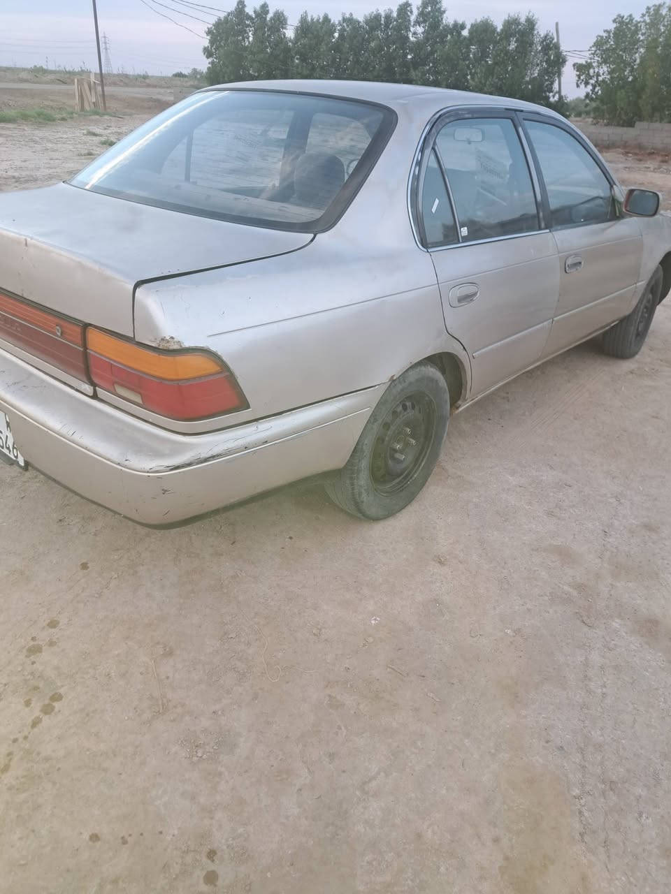 للبيع كورلا ١٩٩٣ سياره جارده بدون صبغ ومعجون مكينه مشروطه جديده دشبول يسرى السياره محوره تحويرته حلوه كلش كأنما يسرى المكان واسط  سنويه جديده رقم انكليزي بغداد*********** الخاص مفتوح واتس أيضا اتصال مفتوح
