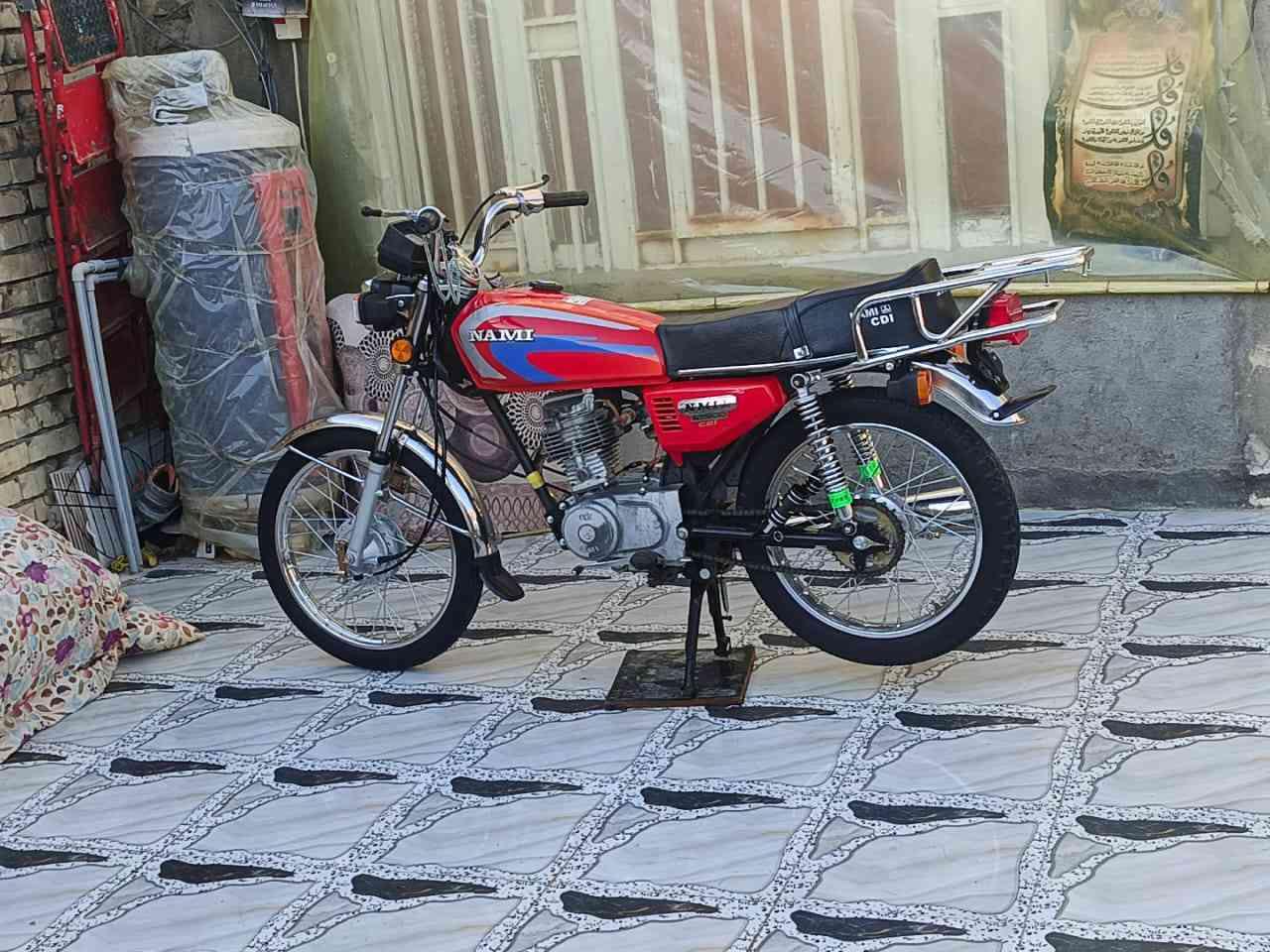 سلام عليكم  دراجه ايرانيه للبيع هاذ رقم راعيهه  عده واتساب ***********
