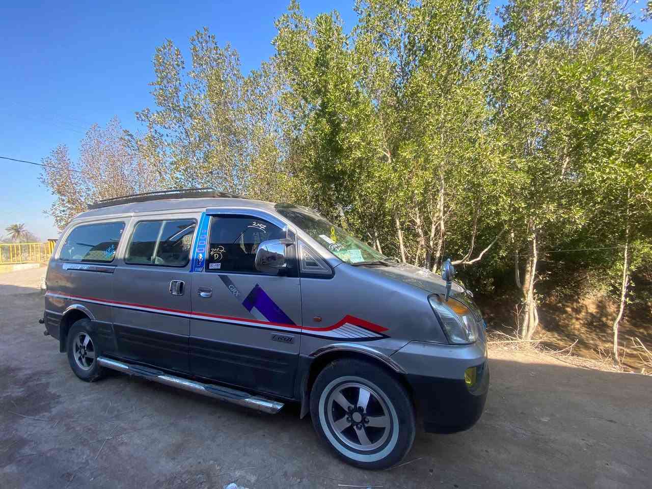 ستاركس مديل 2007
محرك وكير خير من الله كير اوتوماتيك
مكفولة السيارة من الصبغ والكصه والضربة ونقل الجثة 
صبغ بلادي 
شواصي جدا نظيفه بدون تعمير
مصفرة هيئه وغرامة وضريبه 
بأسمي السيارة ثاني يوم اداور 
للبيع السعر 88 ورقه 
المكان/ البصرة 
الرقم: ***********
