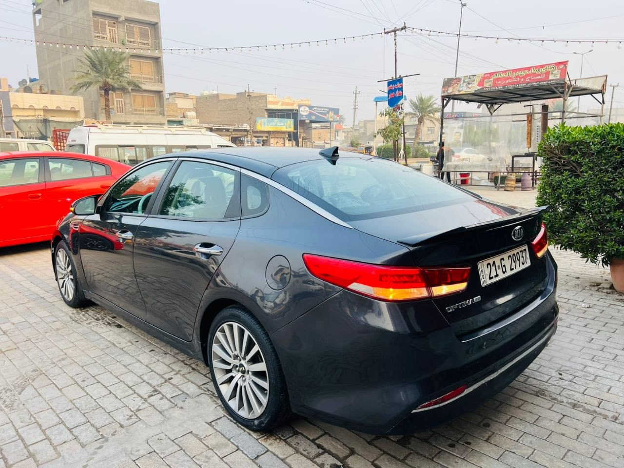 يالله السلام عليكم أوبتما 2017 وارد أمريكي حادث جاملغ امامي وهلال الخلفي فقط ماشيه87 مكينه 2400 لا تبخير ولا تنقيص
كيرAT سياره فول مواصفات عده الفتحه ولبصمه لايت زنون تخم تاير صدر امامي خلفي سنويه جديده رقم دولي ب اسمي تحويل ممابشر تبريد.وتدفئه مكفول سونار يعجبك افحص 
العنوان (بغداد الامين)
السعر 130 وبيه مجال بسيط
0770 456 9367
