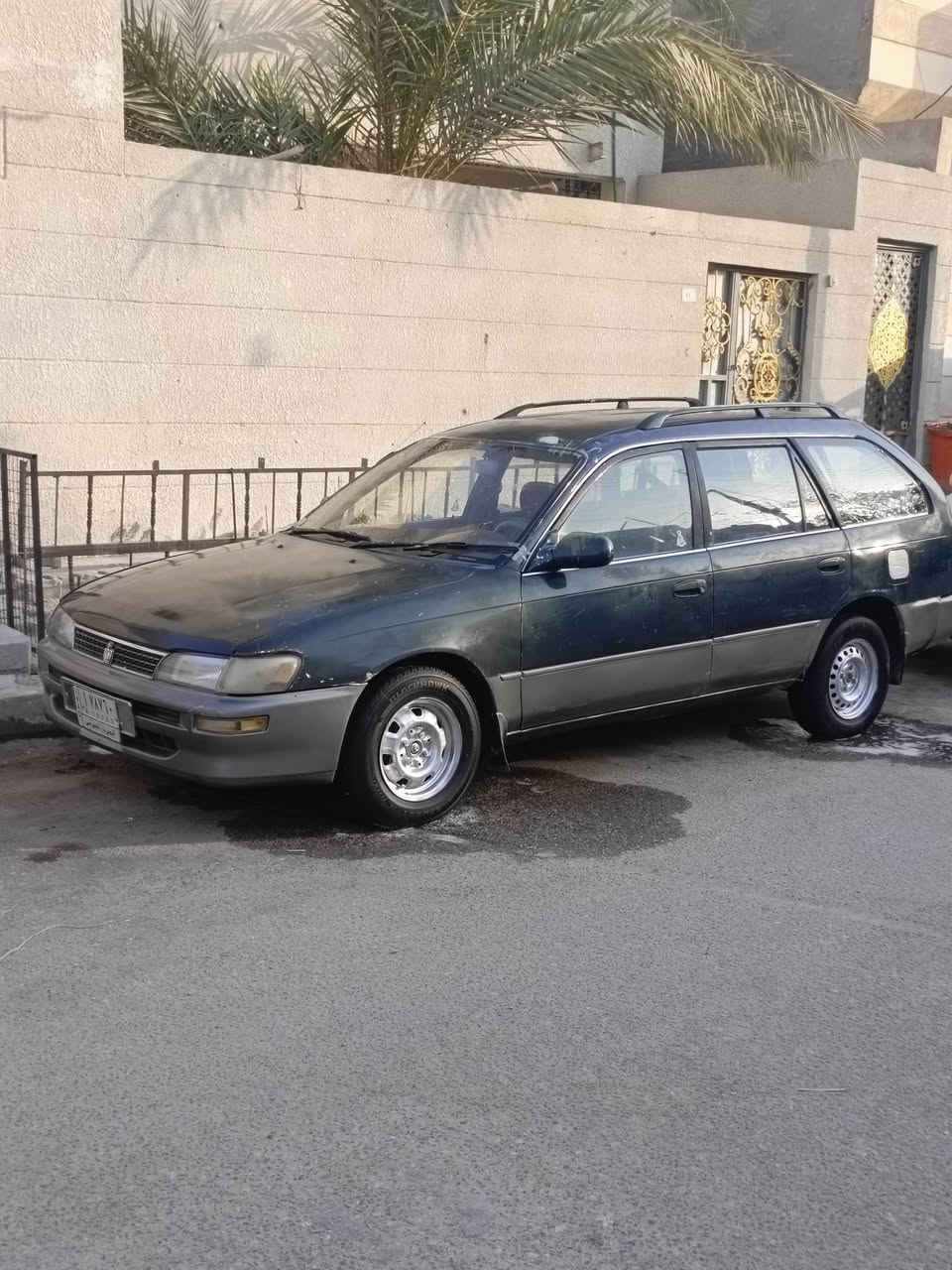 السلام عليكم ورحمة الله كورلا ستيشن للبيع مديل 96 بسمي سنوية جديده ل 30 هزه ورقم جديد سياره بلاديه مابيها ضربه قويه ولا كص ولا نقل سياره حلوه تايرات جدد حداده نص ونص كير ومحرك جدد كهربائيات شغاله مكاني بصره الحيانيه السعر 45 ويدلل الشراي ***********
