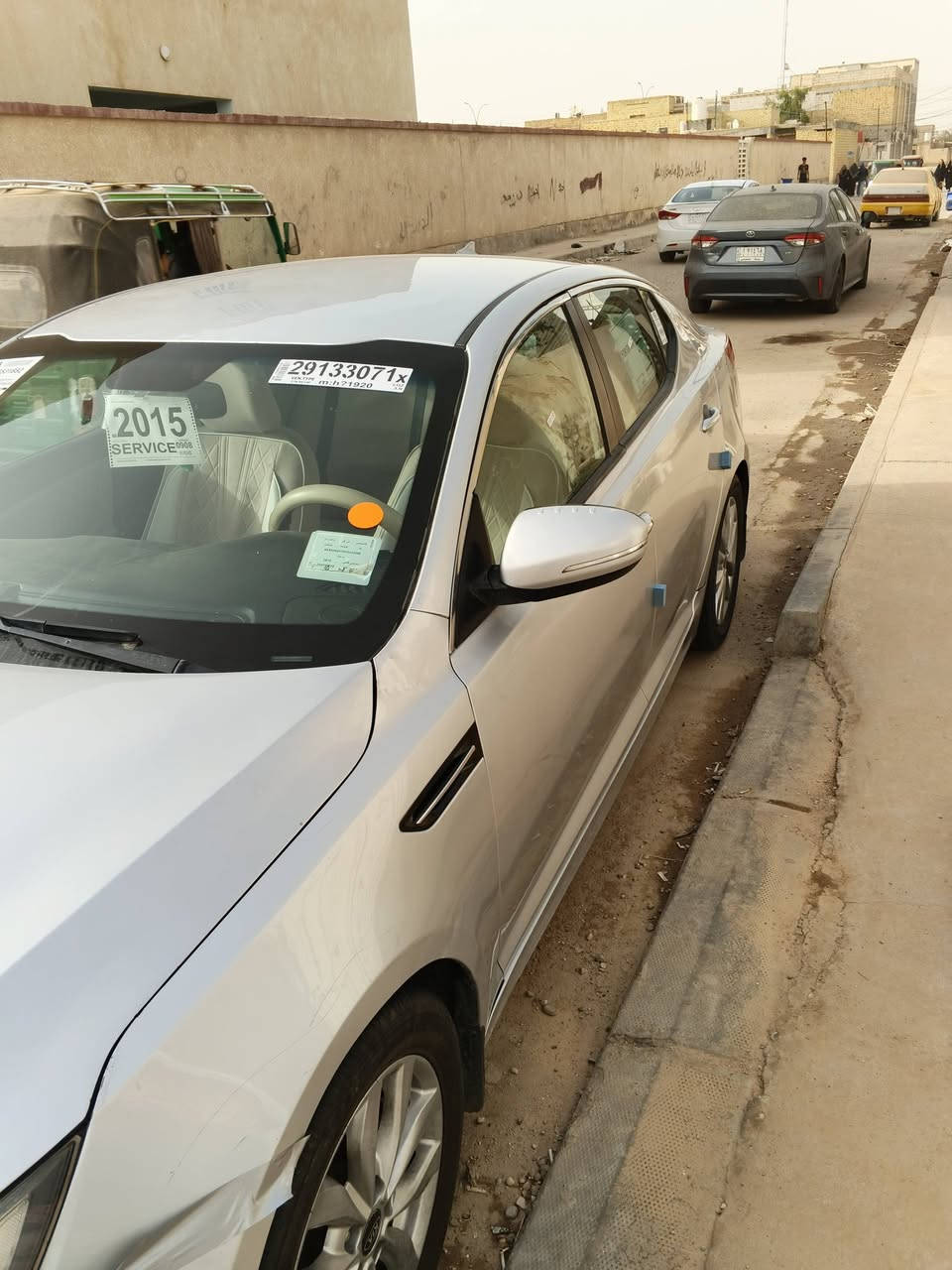 اوبتما 2015 امريكي بإسمي
ضرر تبديل بنيد بدون دواخل ورش بابين اثر دحجة ( الفحص مرفق مع الصور )

فول مواصفات عدا الشاشة  بصمة كشن كهربائي كشنات جلد داخل بيجي  مكينة وكير شرط لا تبخير لا صوت لا دخان 

حدادية تخم تاير جديد تبريد منظومة جديدة وهي واكفة ثلج سيارة مال جني  
السعر 115 وبيها مجال للشراي 
مكاني ذي قار / قضاء الغراف 
***********
