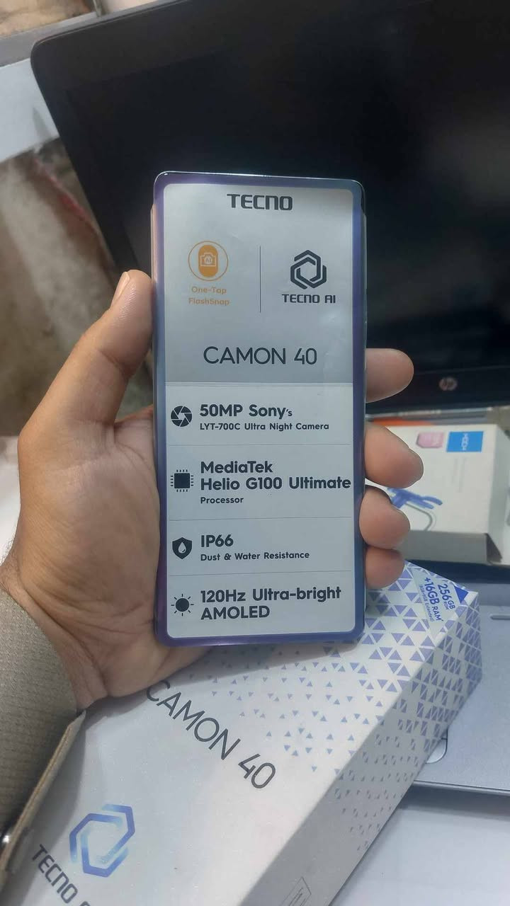 للبيع تكنو كومو 40 جديد جهاز كارتون ذاكره 256 
يرهم مراوس بهونر او سامسونج A56


**إذا كنت صاحب هذا الإعلان وتريد حذفه لأي سبب، رجاءا أرسل رسالة إلى الدعم الفني**