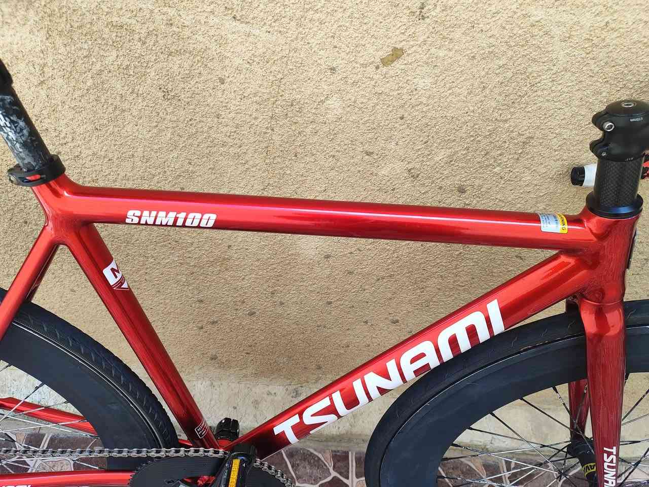 🚴‍♂️للبيع بايسكل فكسد تسونامي SNM100 🚴‍♂️

• اللون: أحمر مميز وجذاب ❤️
• الحجم: M
• عدد الأسنان: أمامي 60 / خلفي 16
• الذراع: ماركة Skeas
• الويلات: ألمنيوم شكل مميز وخفيف
• السرج: كاربون
• الرقبة: كاربون
• الستيرن: كاربون
• التايرات: Black Cat + Schwalbe

البايسكل مرتب وشكله رياضي وحلو للمشاوير والسرعات 🔥

💰 السعر: 475 ألف
📍 الموقع: بغداد - حي الجهاد

للمهتم مراسلة خاص 📩


**إذا كنت صاحب هذا الإعلان وتريد حذفه لأي سبب، رجاءا أرسل رسالة إلى الدعم الفني**
