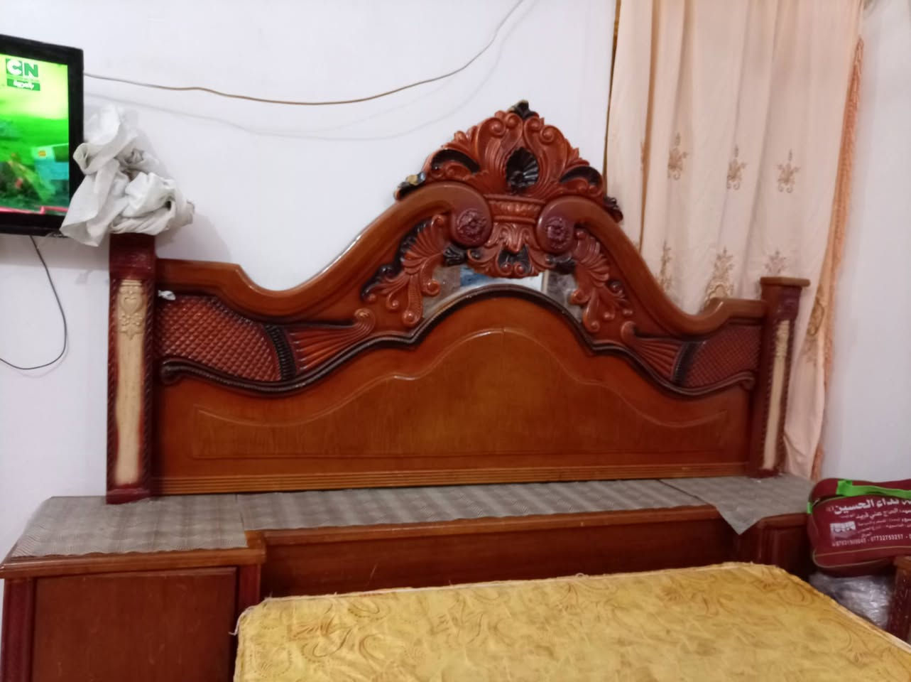 غرفه كامله نقص بس كنتور سعر 150ابيه مجال حتى  دوشك ويه


**إذا كنت صاحب هذا الإعلان وتريد حذفه لأي سبب، رجاءا أرسل رسالة إلى الدعم الفني**