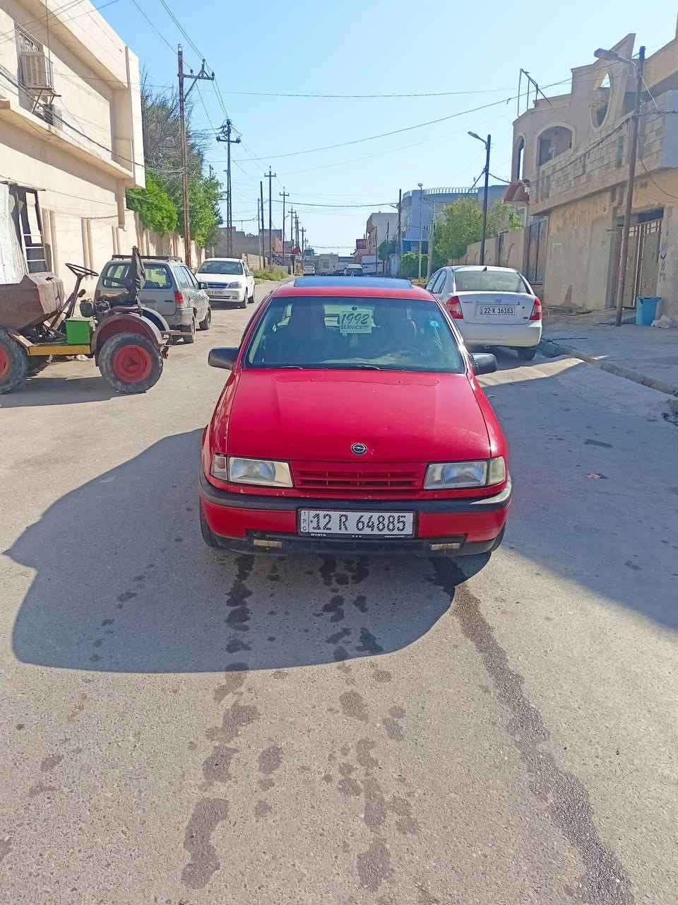 للبيع فكتره موديل 91 حجم 16 مصبوغه عام بلاه ضرر كير شرط مكينه شرط رقم جديد هزه جديد شرط التحويل شرط التحويل السعر 42 وبيها مجال قليل مكان السياره حي القاهرة ***********
